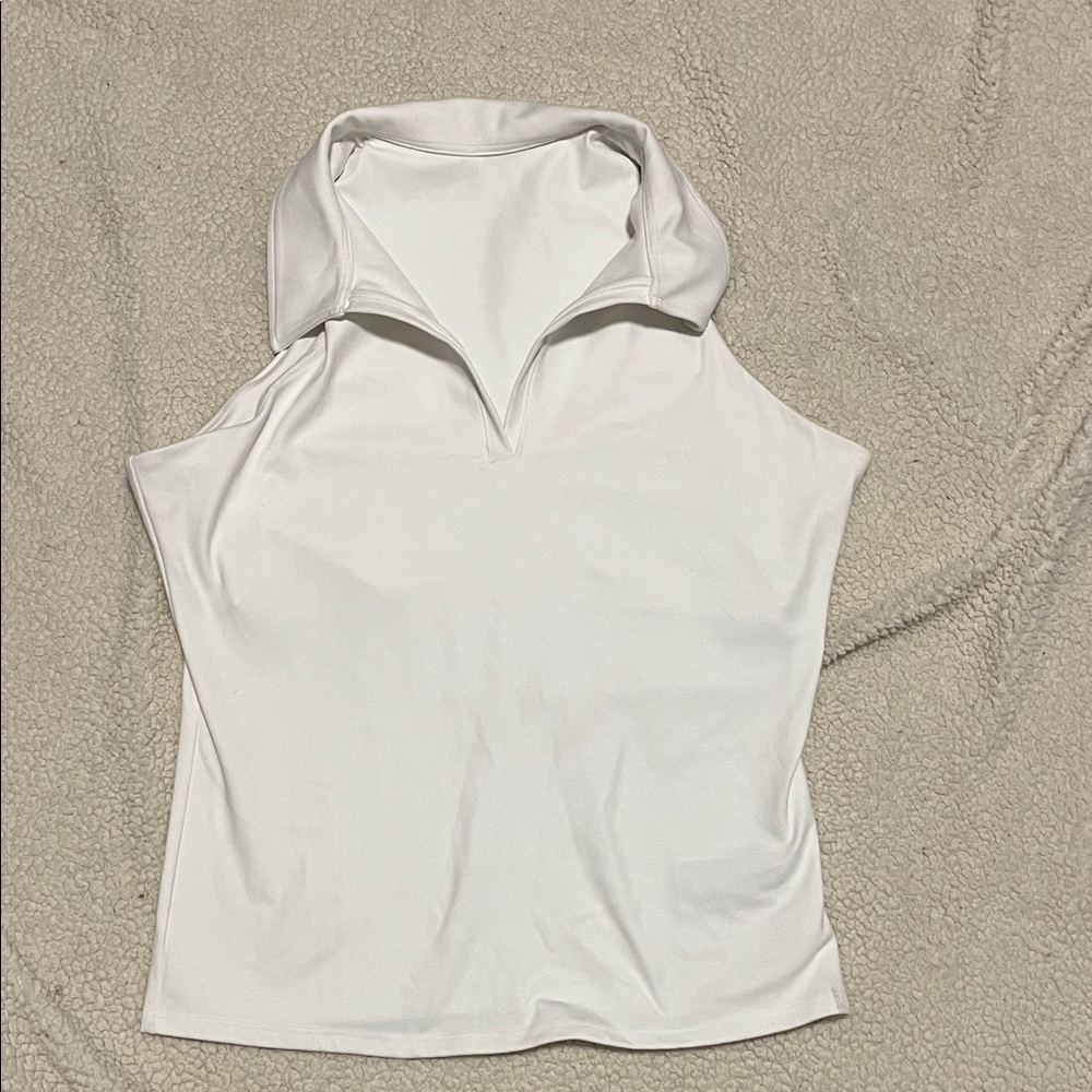 Gap Tennis Large White Sleeveless Top